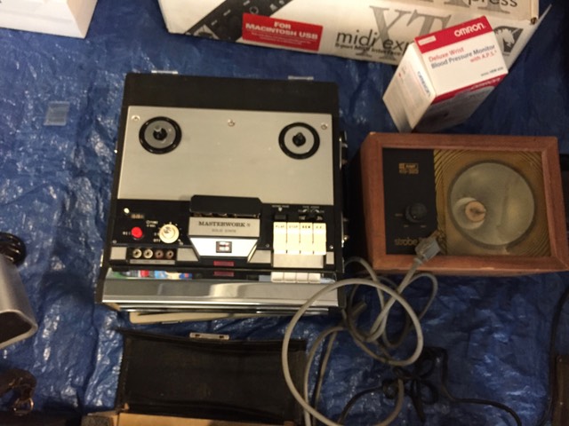 Masterwork reel to reel tape recorder
