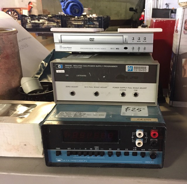 Data Precision 3600 DMM, HP 59501B Isolated DAC/Power Supply Programmer