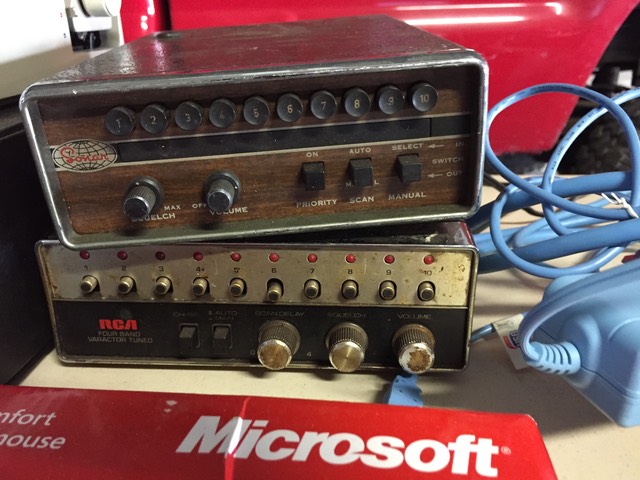 Sonar and RCA scanners