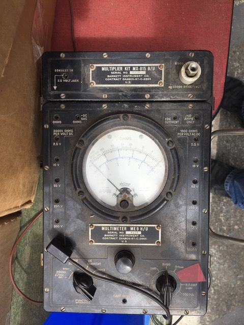 ME9 H/U Multimeter with MX-815 B/U Multiplier Kit